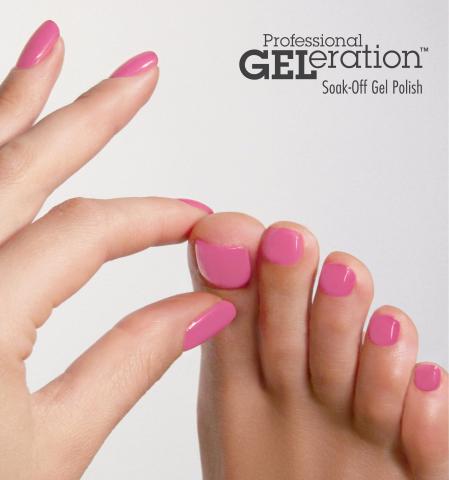 Manicure & Pedicure - Pink Nails